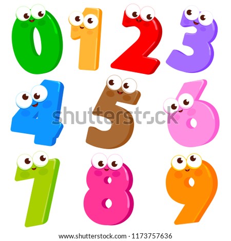 Cute Numbers Clipart | Free download on ClipArtMag