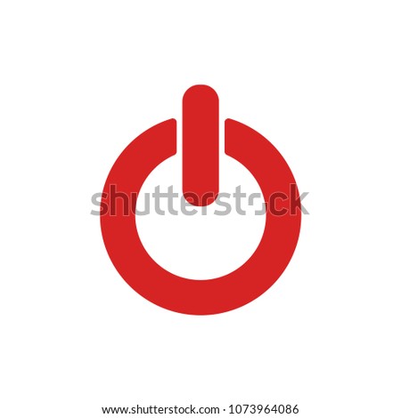 Free Red Power Icon Vector | Download Free Vector Art | Free-Vectors