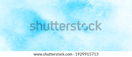 Light sky blue watercolor background