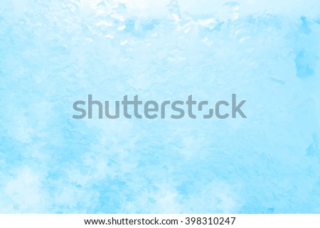 Vector Glass covered with ice during the severe frosts in winter