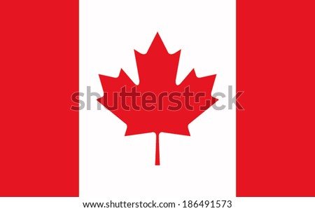  flag canada vector background