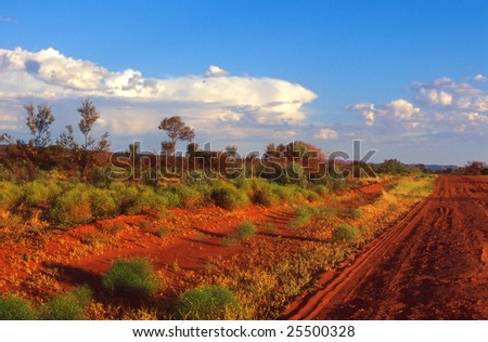 Red track, Red Center, Australia