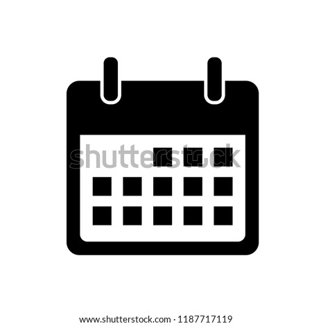 Calendar Isolated Flat Web Mobile Icon