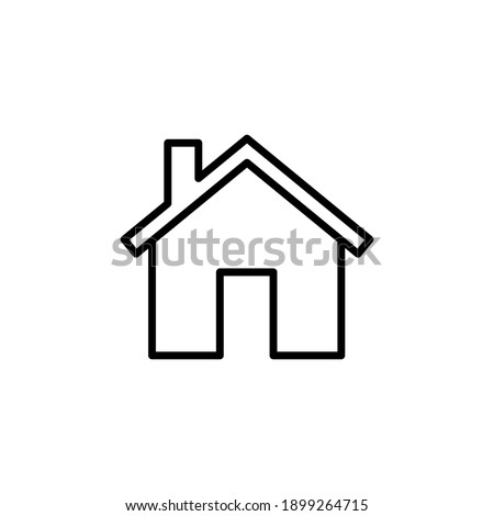 House icon vector. Home icon vector