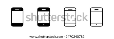 Phone icon set. Call icon vector. telephone symbol