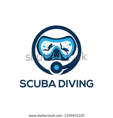 Scuba diving logo