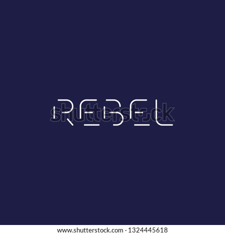 Rebel vector logo