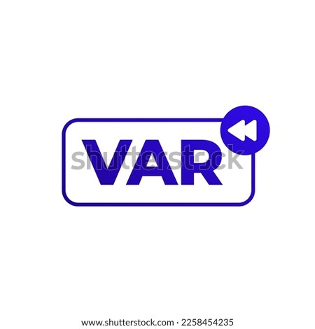 VAR icon, Video assistant referee