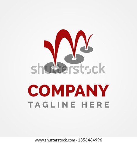 Skipping Stone Logo Template