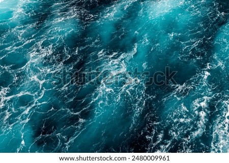 Image, Stock Photo Waves on the Atlantic coast, Galicia, Spain