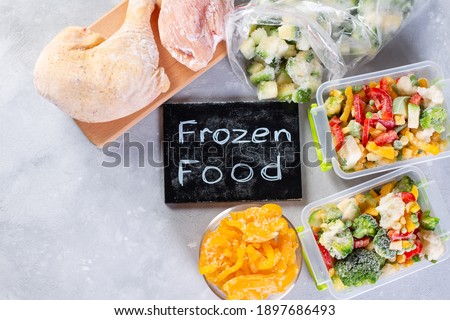 Similar – Image, Stock Photo Set of peas placed orderly on salmon colored background