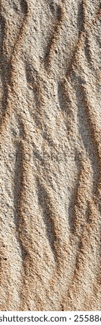 Similar – Foto Bild Gewellte Oberfläche von trockenem Sand