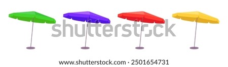 Similar – Image, Stock Photo Parasol in the shade Old