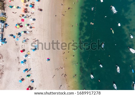 Similar – Foto Bild Luftaufnahme der Insel Armona, Ria Formosa, Algarve, Portugal.