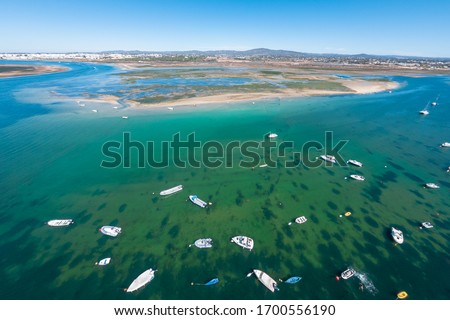 Similar – Foto Bild Luftaufnahme der Insel Armona, Ria Formosa, Algarve, Portugal.