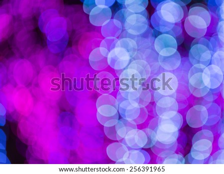 defocused white and pink circle light background