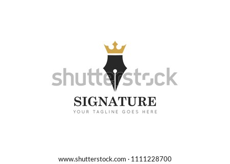 pen logo, icon, symbol
