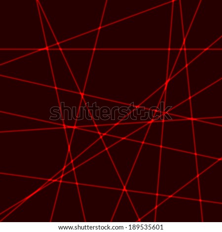 Red Laser Light Beam Stock Vector Illustration 189535601 : Shutterstock