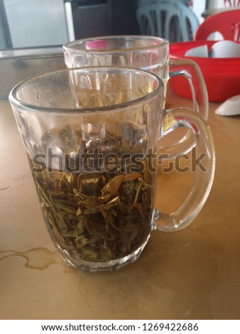 ready to serve puer tea Stock fotó © 