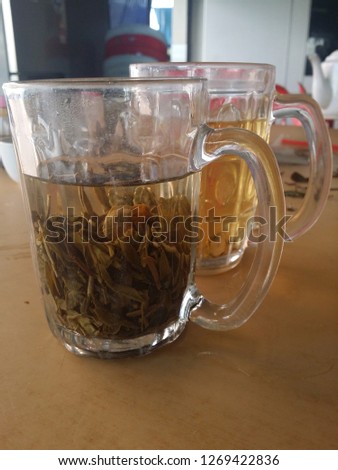 ready to serve pure tea Stock fotó © 