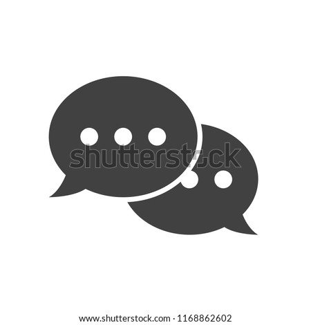 bubble speech comunication icon