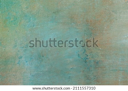 abstract creative background: multicolored blurred spots of colored primer when toning the canvas, temporary object. 