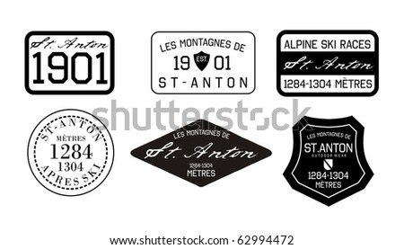 Badges Stock Vector 62994472 : Shutterstock