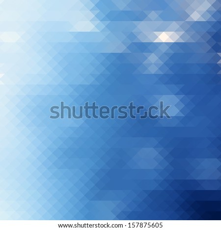 Lights on blue background.Pixel background.
