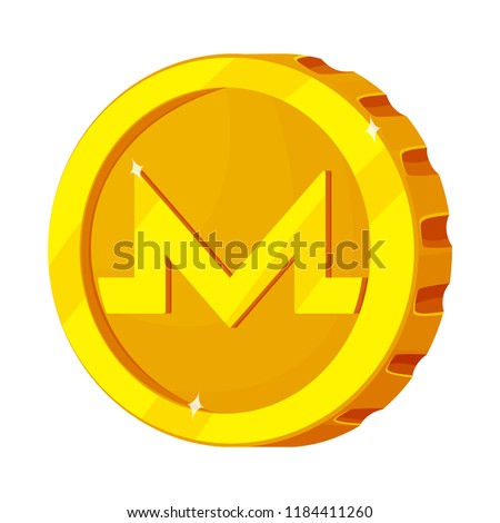 Vector illustration of cryptocurrency and coin symbol. Set of cryptocurrency and crypto stock symbol for web.