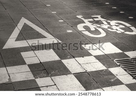 Similar – Image, Stock Photo level crossing Lifestyle