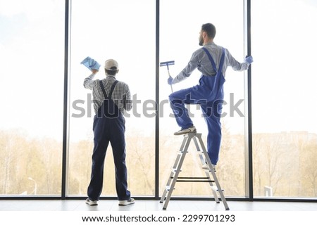 Similar – Image, Stock Photo Rope team | House well networked