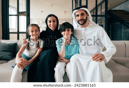 Similar – Image, Stock Photo Persian woman at home while looking through the window