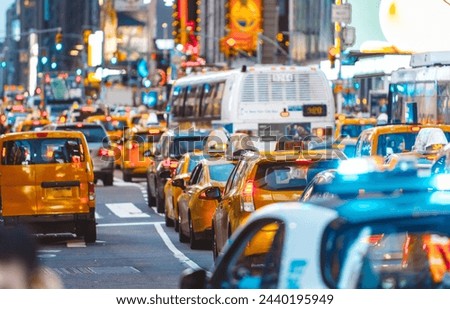 Foto Bild Traffic Jam in Manhattan