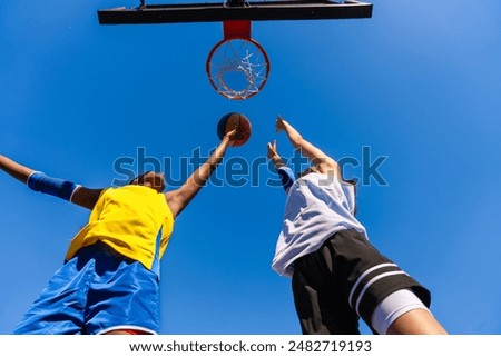 Image, Stock Photo basketball Lifestyle