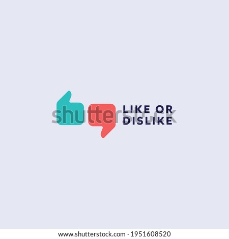 Like Or Dislike logo mark