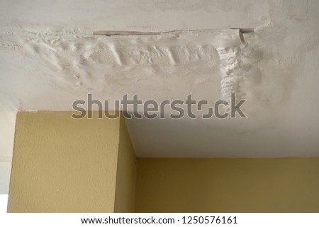 
Seep water ceiling house Stok fotoğraf © 