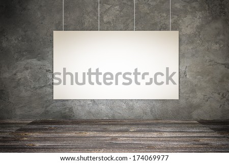 Blank Roll up display,Poster showing,3 d rendered