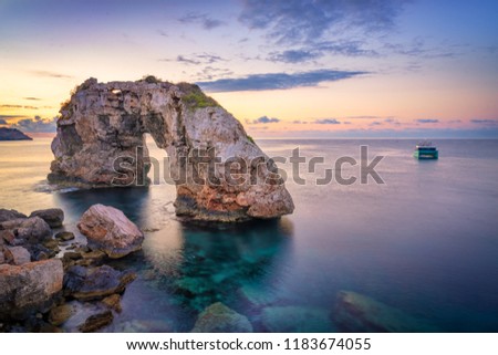 Similar – Image, Stock Photo Rock in Mallorca