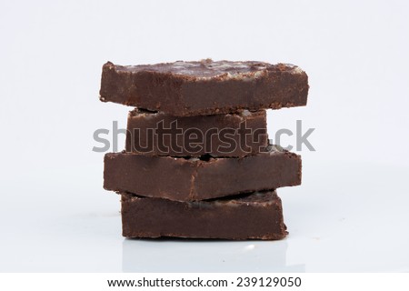 Chocolate Fudge With Sprinkles