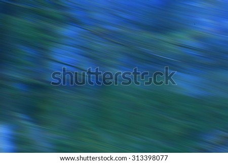 abstraction blue green