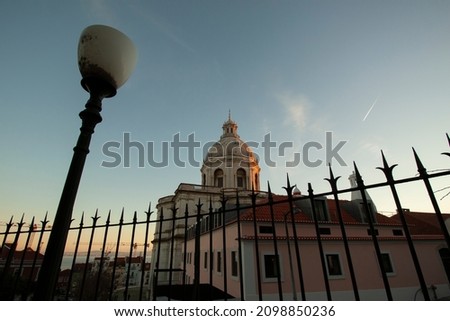 Similar – Image, Stock Photo National Pantheon in Lisbon (Portugal)