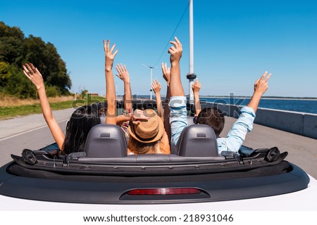 Similar – Image, Stock Photo Unrecognizable man driving car in Ireland