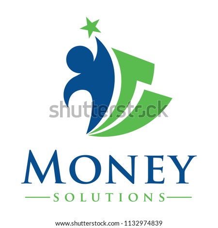 Money and Billing Solutions Logo Design Inspiration Vector