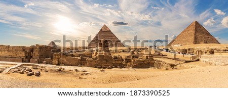 Similar – Image, Stock Photo Stone statues near ancient temple