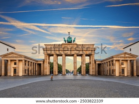 Foto Bild Brandenburger Tor am Abend