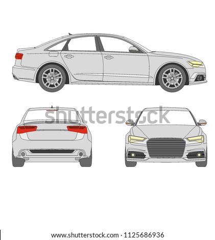 Audi logo vector