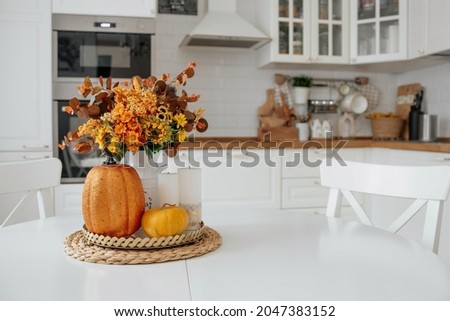 Similar – Image, Stock Photo Golden October Sunflower