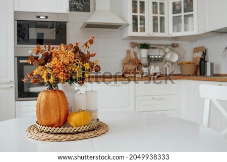 Similar – Image, Stock Photo Golden October Sunflower