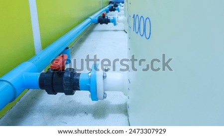 Similar – Image, Stock Photo Pipe installation on a jet engine.