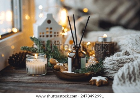 Similar – Image, Stock Photo Christmas Cosiness Winter